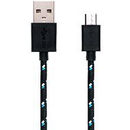 Csatlakoztassa Wirez Premium Micro USB 1 méter fekete - Adatkábel