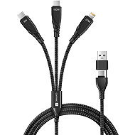 CONNECT IT Wirez 6in1, black - Power Cable