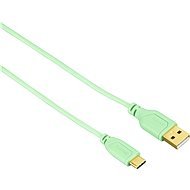Hama Flexi-Slim USB-C 0.75m zelený - Dátový kábel