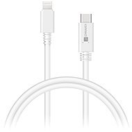 CONNECT IT Wirez USB-C – Lightning, 1 m biely - Dátový kábel