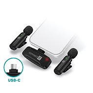 CONNECT IT Wireless Lavalier microphone USB-C (2 pcs + receiver) set - Microphone
