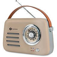 CONNECT IT Hyperbass RetroBEAT Béžová - Radio