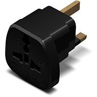 CONNECT IT UK/IRL Power Adapter Black - Travel Adapter