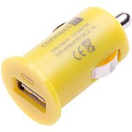 CONNECT IT InCarz Charger ONE 2.1A sárga - Autós töltő