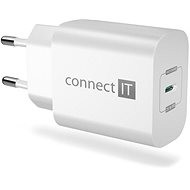 CONNECT IT Voyager2 25W PD, bílá - Wall Charger