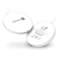 Connect IT MagSafe Fast Charge, fehér - MagSafe vezeték nélküli töltő