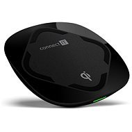 CONNECT IT Qi Certified Wireless Fast Charge čierna - Bezdrôtová nabíjačka