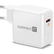 CONNECT IT InWallz QUALCOMM QUICK CHARGE 3.0 White - Charger