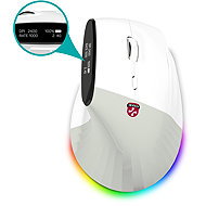 CONNECT IT FOR HEALTH with display, white - Mouse