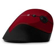 CONNECT IT Vertical Ergonomic Wireless, Red - Mouse