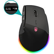 CONNECT IT FOR HEALTH with display, black - Mouse