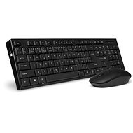 CONNECT IT CKM-7500-SK CZ/SK Black - Set klávesnice a myši