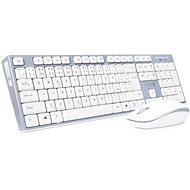 CONNECT IT CKM-7510-CS CZ/SK White - Set klávesnice a myši