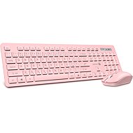 CONNECT IT Wireless FashionCombo2 Pink - CZ/SK - Keyboard and Mouse Set