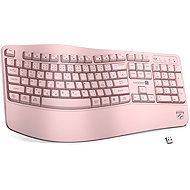 CONNECT IT FOR HEALTH Ergonomic, pink - CZ/SK - Keyboard