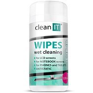 CLEAN IT Cleaning Wet Wipes for LCD/TFT 100 pcs - Wet Wipes