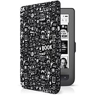 CONNECT IT for PocketBook 624/626, Doodle Black - E-Book Reader Case