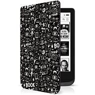 CONNECT IT for PocketBook 616/627/632 (Basic Lux 2, Touch Lux 4, Touch HD 3), Doodle Black - E-Book Reader Case