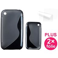 CONNECT IT S-Cover iPhone 3G/3GS black - Phone Case