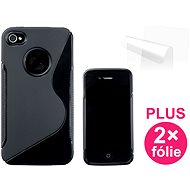  CONNECT IT S-Cover iPhone 4S black  - Phone Case