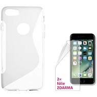 CONNECT IT S-Cover iPhone 7 číry - Kryt na mobil