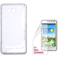 CONNECT IT S-Cover HUAWEI G600 čierne - Puzdro na mobil