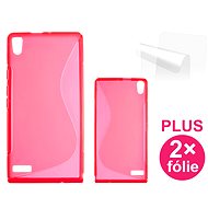  CONNECT IT S-Cover HUAWEI Ascend P6 red  - Phone Case