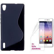 CONNECT IT S-Cover HUAWEI P7 black - Phone Cover
