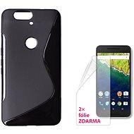 CONNECT IT S-Cover HUAWEI Nexus 6P black - Phone Cover
