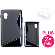 CONNECT IT S-Cover LG Optimus L4 II (E440) black - Phone Cover