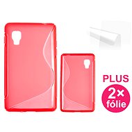 CONNECT IT S-Cover LG Optimus L4 II (E440) red - Phone Cover