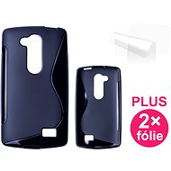 CONNECT IT S-Cover LG L Fino (D295) black - Phone Cover