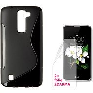 CONNECT IT S-Cover LG K7 čierne - Puzdro na mobil