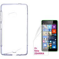 Kapcsolatba IT-Cover Microsoft Lumia 535 világos - Mobiltelefon tok