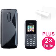  CONNECT IT S-Cover Nokia 105 black  - Phone Case