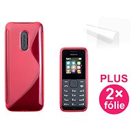  CONNECT IT S-Cover Nokia 105 red  - Phone Case
