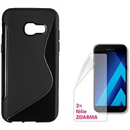 CONNECT IT S-Cover Samsung Galaxy A3 (2017, SM-A320F) black - Phone Cover