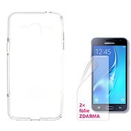 CONNECT IT S-Cover Samsung Galaxy J3 / J3 Duos 2016 (SM-J320F) Transparent - Handyhülle