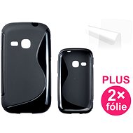  CONNECT IT S-Cover Samsung Galaxy Young (S6310) black  - Phone Case
