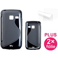 CONNECT IT S-Cover Samsung Galaxy Y Duos (S6102) black - Phone Cover