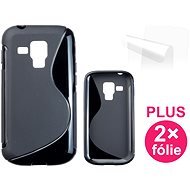 CONNECT IT S-Cover Samsung Galaxy S Duos (S7562) čierne - Puzdro na mobil