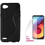 CONNECT IT S-COVER for LG Q6 black - Phone Cover