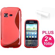 CONNECT IT S-Cover Samsung Galaxy Chat (B5330) red - Phone Cover