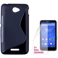 CONNECT IT S-Cover Sony Xperia E4 black - Phone Cover