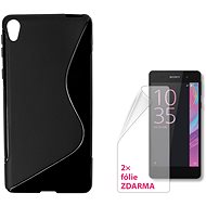 CONNECT IT S-COVER for the Sony Xperia E5 black - Phone Cover