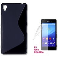CONNECT IT S-Cover Sony Xperia Z3 fekete - Telefon tok