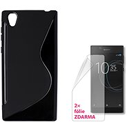 CONNECT IT S-COVER for Sony Xperia L1 Black - Phone Cover