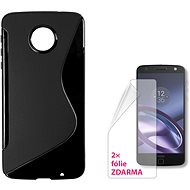 CONNECT IT S-COVER for Lenovo Moto Z, Black - Phone Cover