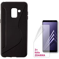 CONNECT IT S-COVER for Samsung Galaxy A8 (2018, A530F) black - Phone Case