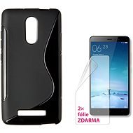 CONNECT IT S-Cover Xiaomi Redmi Note 3 čierny - Kryt na mobil